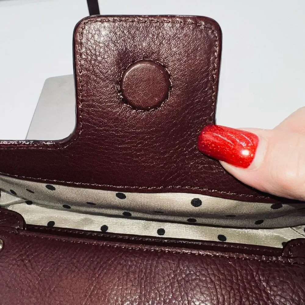 Kate Spade Vintage Noel Dot Flap Closure Wristlet